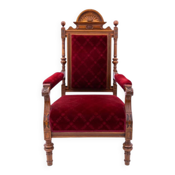 Fauteuil éclectique, France, vers 1880