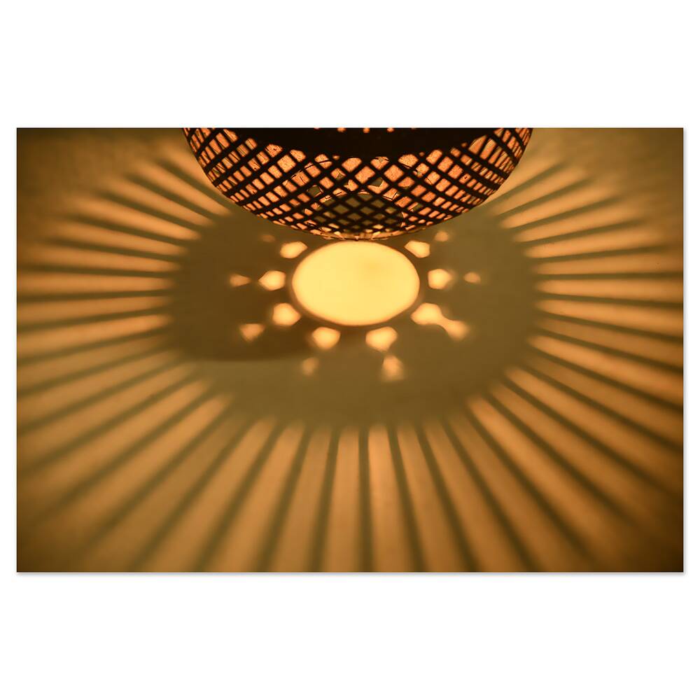 Transformed industrial chandelier