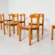 Mid-Century Set of 8 Pitchpin Chairs by Rainer Daumiller, 1970s