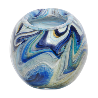 Small blue vase