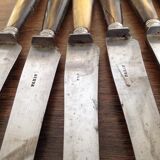 7 old knives "Paris"