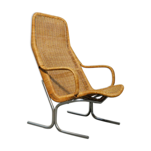 fauteuil en rotin par