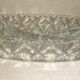 Oval compartmentalized plate in transparent glass