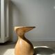 Solid wood sofa end