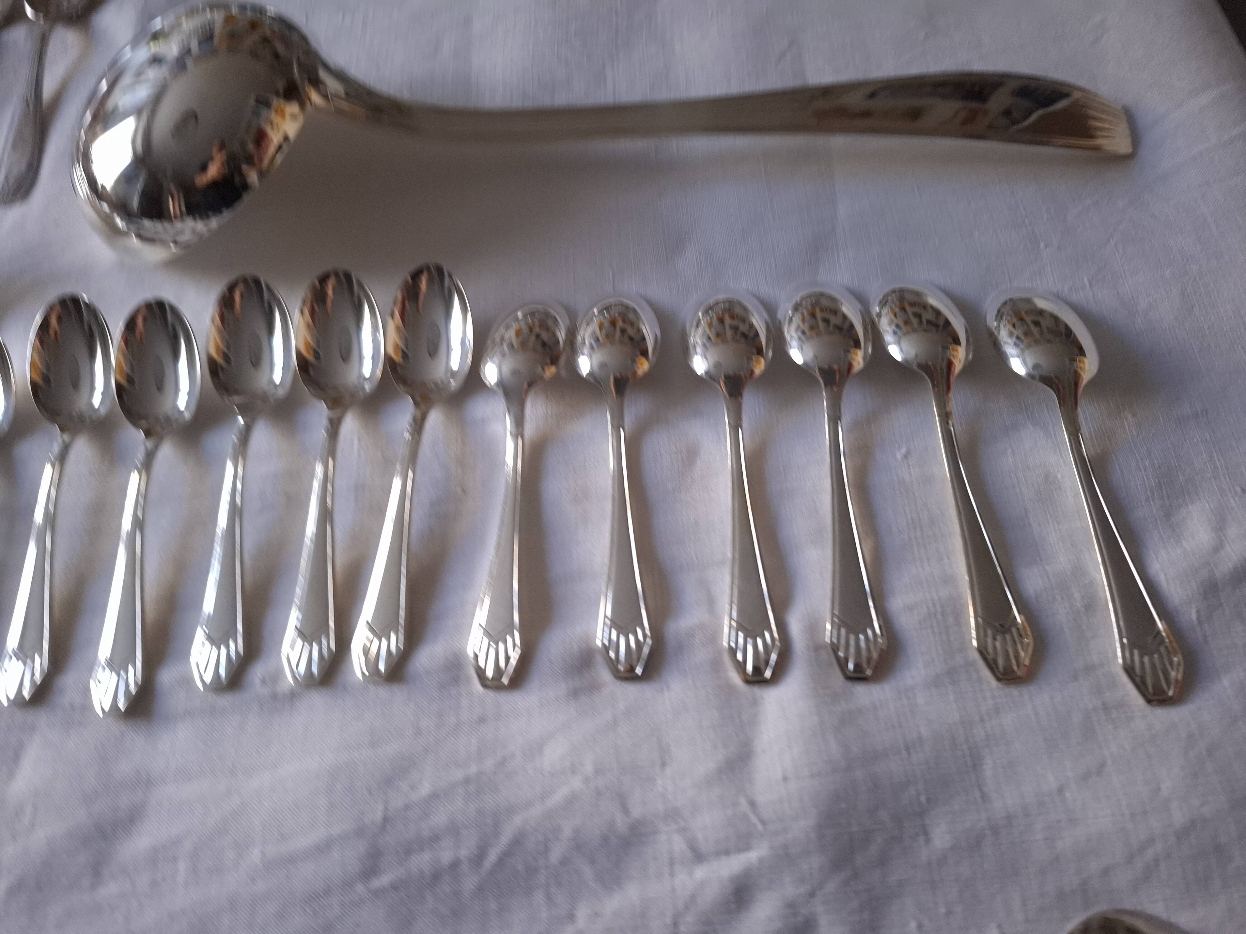 Alfemide christofle 49-piece cutlery set