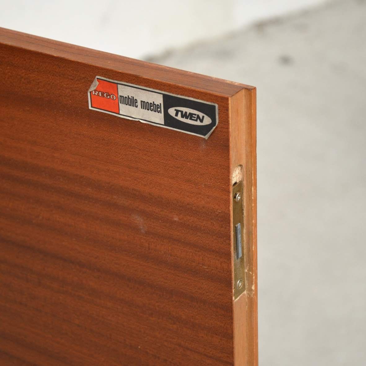 Modernist Gunter Renkel sideboard for Rego Twen series