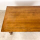 Vintage mahogany harp base desk table with drawers