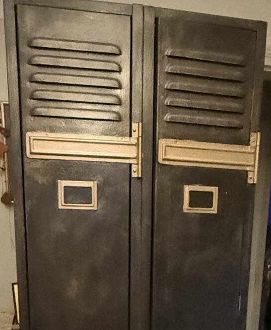 Industrial wardrobe from the 50s