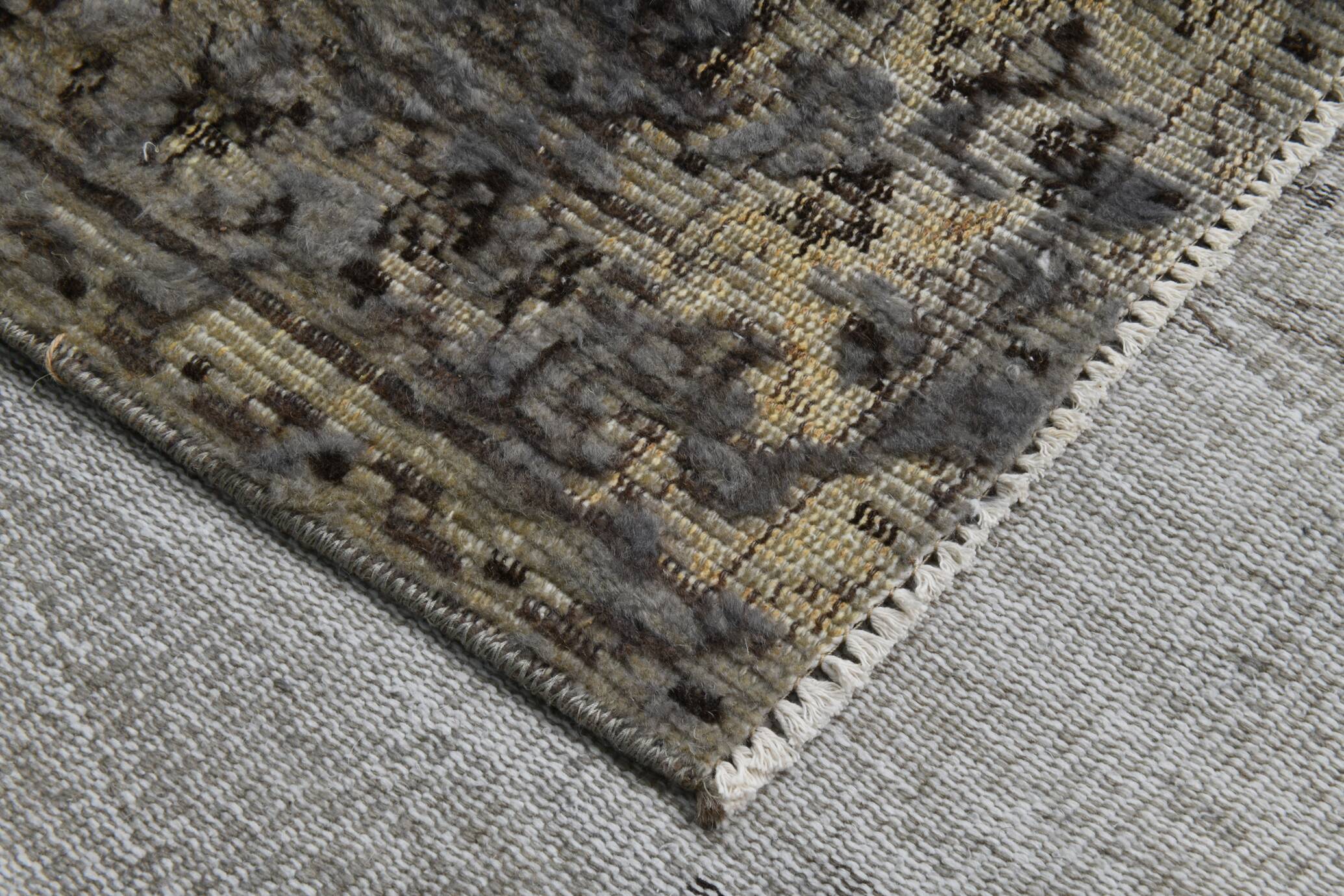 5x7 Persian Gray & Copper Oriental Style Persian Rug, 148x229Cm