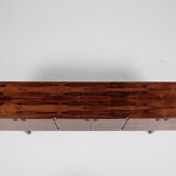 Midcentury Danish sideboard with 6 doors in rosewood 1960s