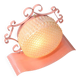 Mid-Century Intricate Italian Pink Wall Lamp, 1960s