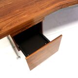 Large exclusive vintage rosewood corner desk by Voko made in the 1960s