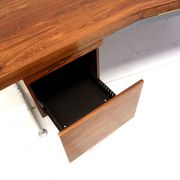 Large exclusive vintage rosewood corner desk by Voko made in the 1960s