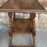 Art Deco 1930 Walnut Bench