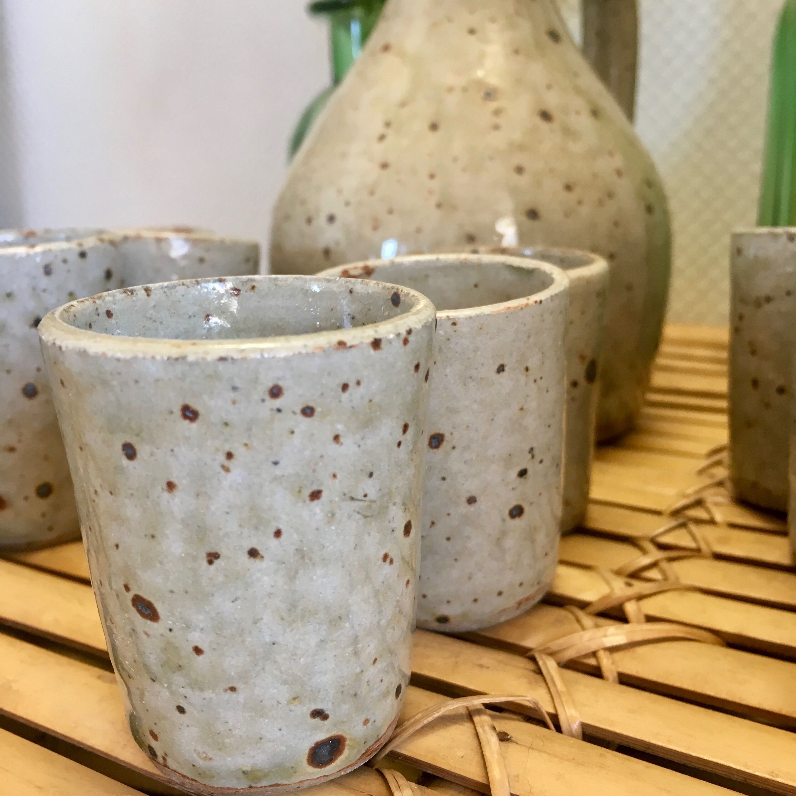 La Borne Sandstone Liqueur Service