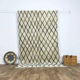 Handmade moroccan berber rug 210 x 130 cm