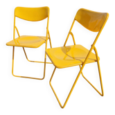 Lot de 2 Chaises Pliantes Ted de Niels Gammelgaard