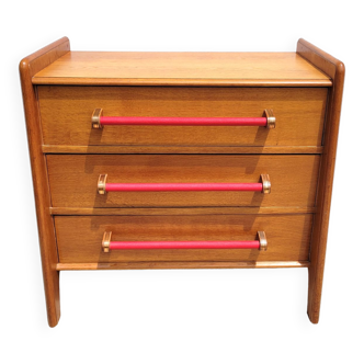 Vintage oak chest of drawers 3t 1960