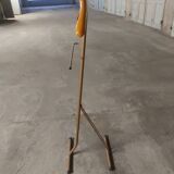 Foldable vintage night jack, wood and metal