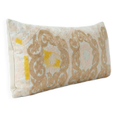 Vintage embroidered cushion cover 41x99 cm
