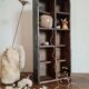 Industrial wooden wooden locker old workshop