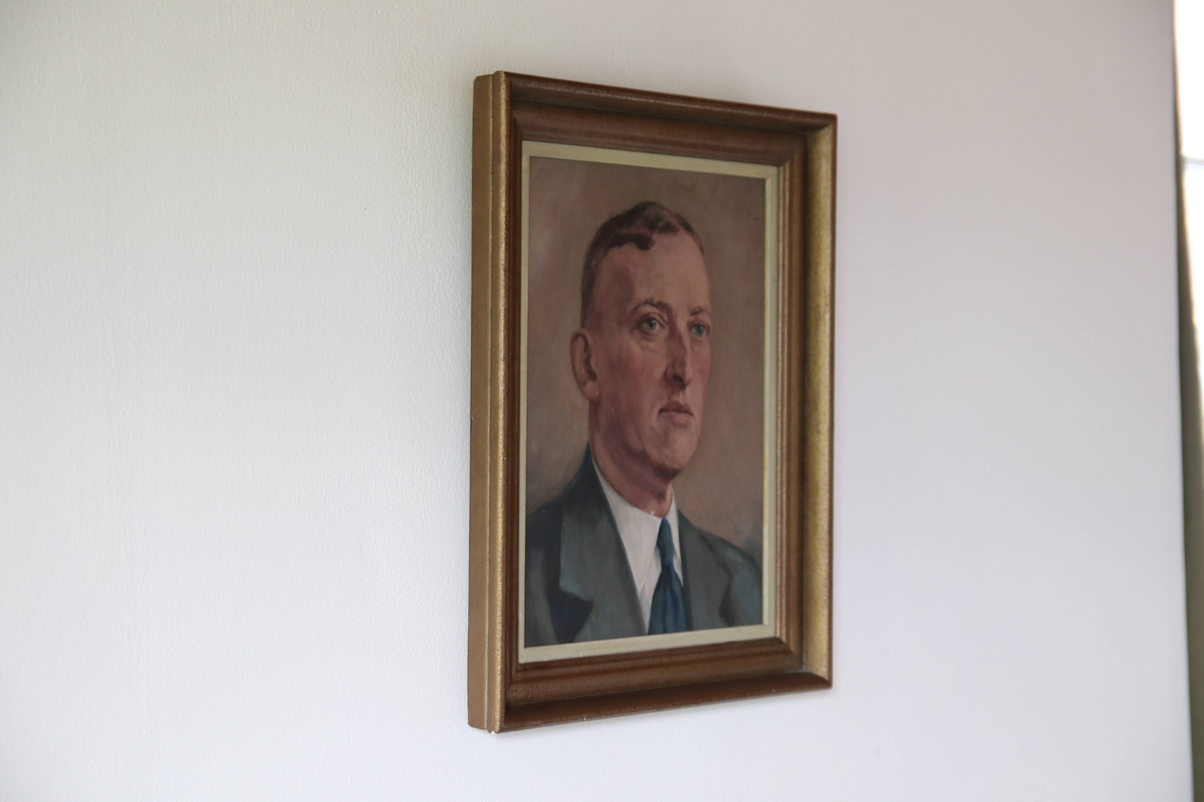 Impressionist oil painting portrait