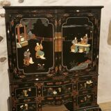 Cabinet, desk, cabinet, lacque from China