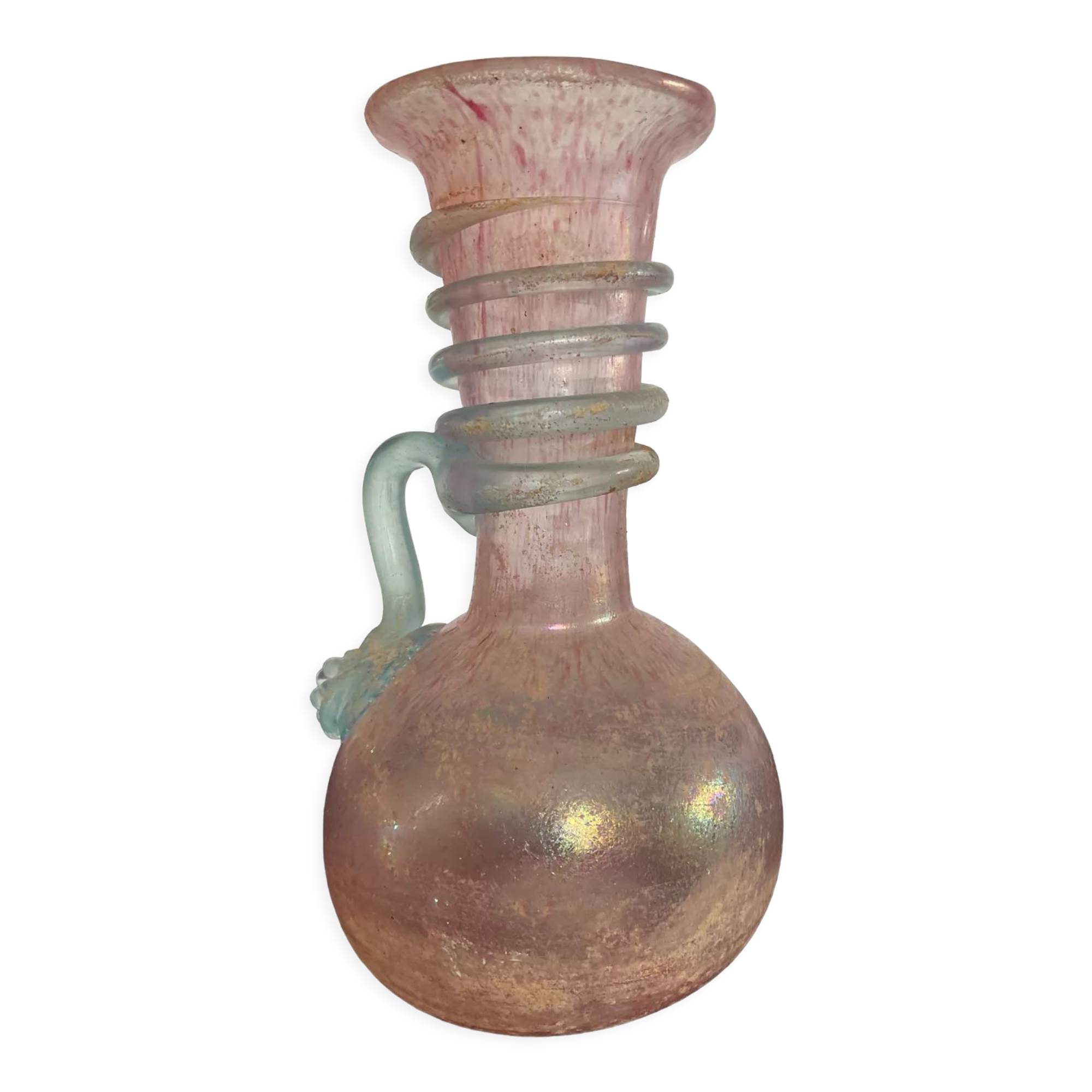 Old "Scovo" vase in Murano glass