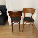 Paire de chaises bistrot