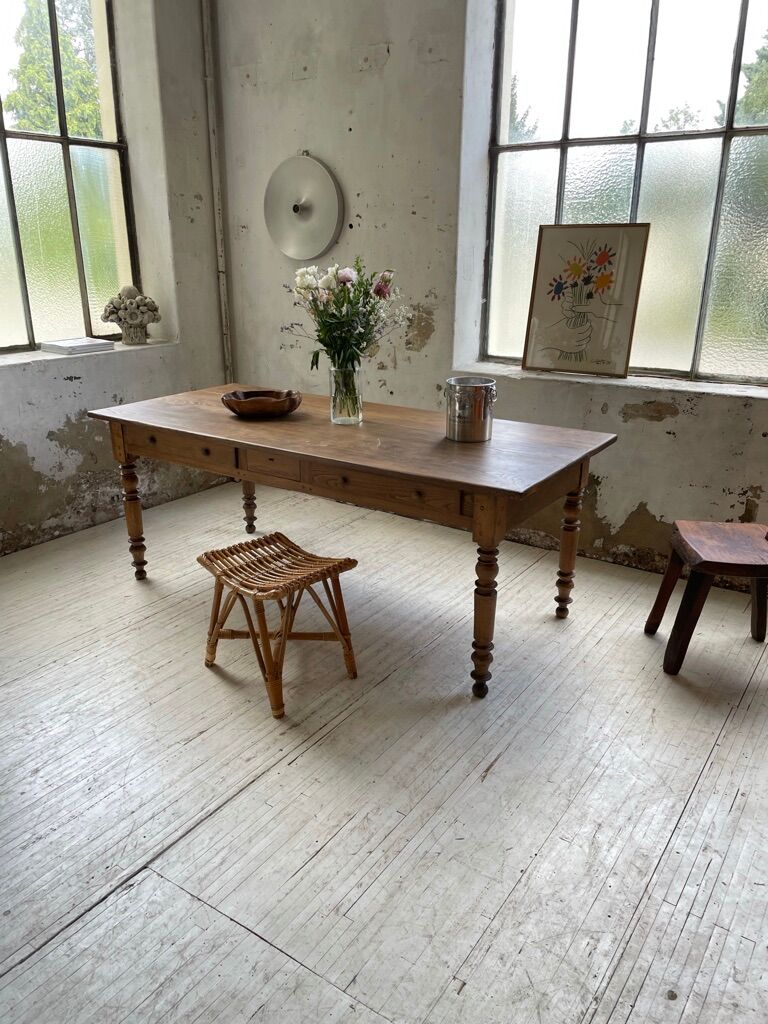 Farmhouse table bistro 2m oak