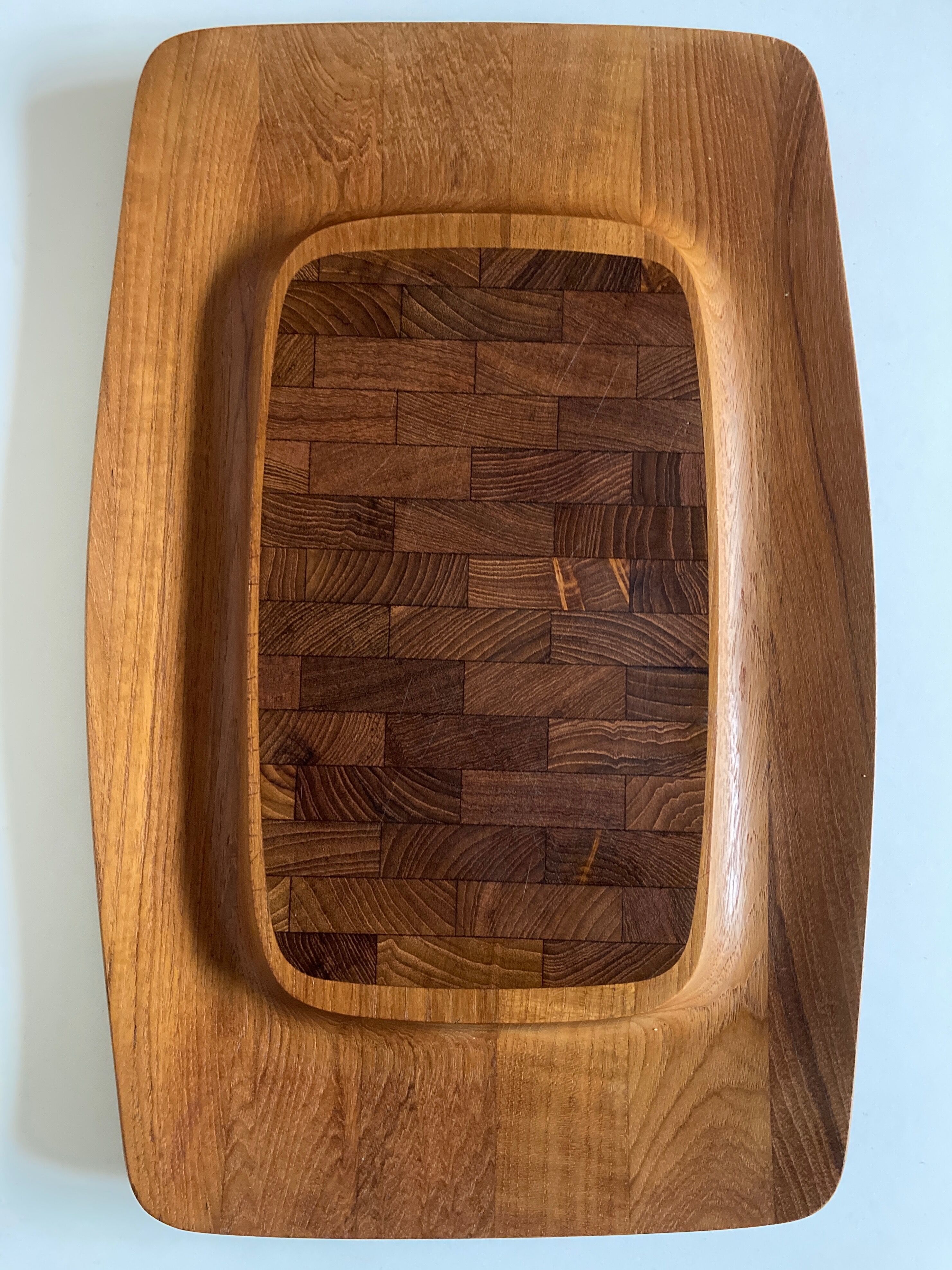 Tray Dansk Design 1959 Jens Quistgaard solid teak