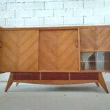 Enfilade buffet foot vintage compass