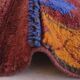 Brick Red Berber Rug - 153 x 107 cm