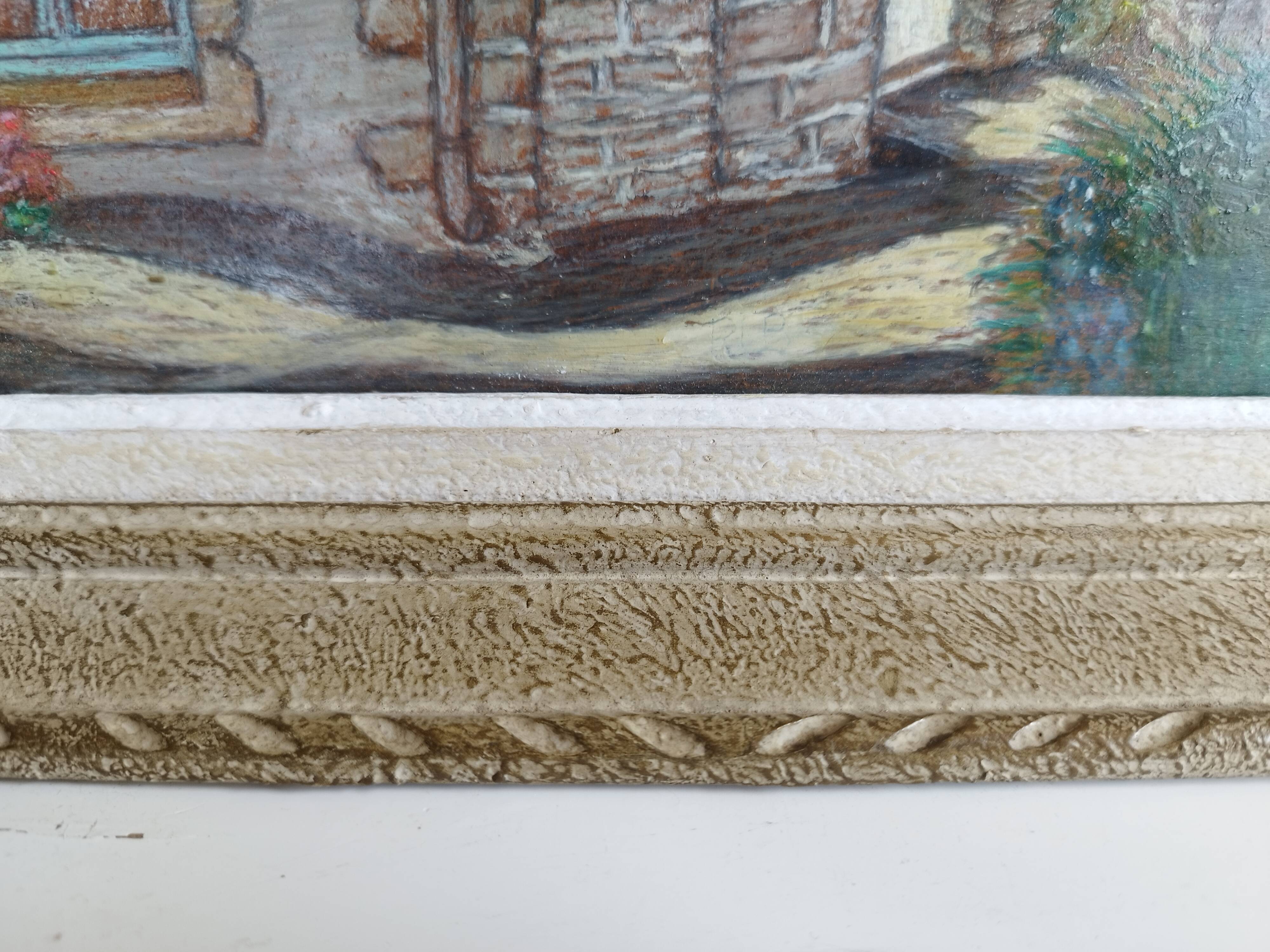 Landscape painting of the seaside in Brittany