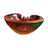 Vintage Murano sommerso ashtray