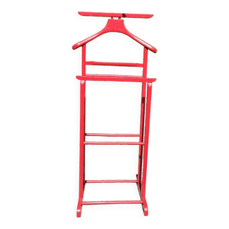 Valet de chambre double rouge