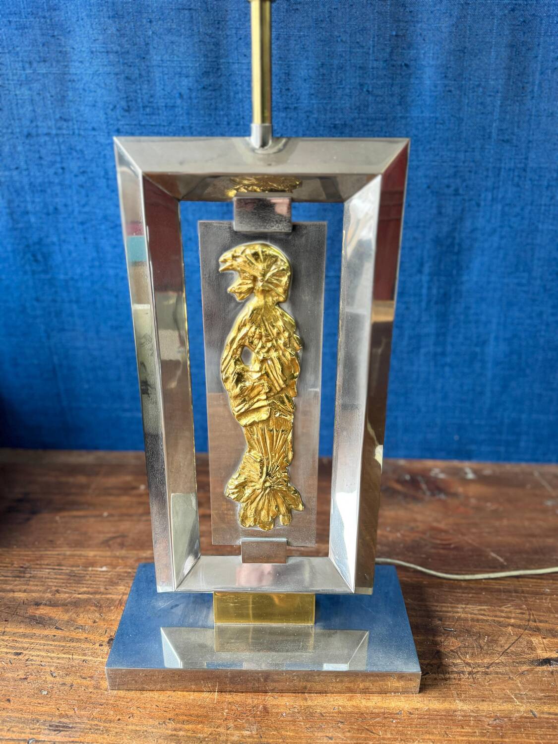 Vintage table lamp by Maison Baguès. 1970s.