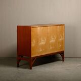 Børge Mogensen 'China' Cabinet (Model 232) in teak and brass, FDB Møbler Denmark