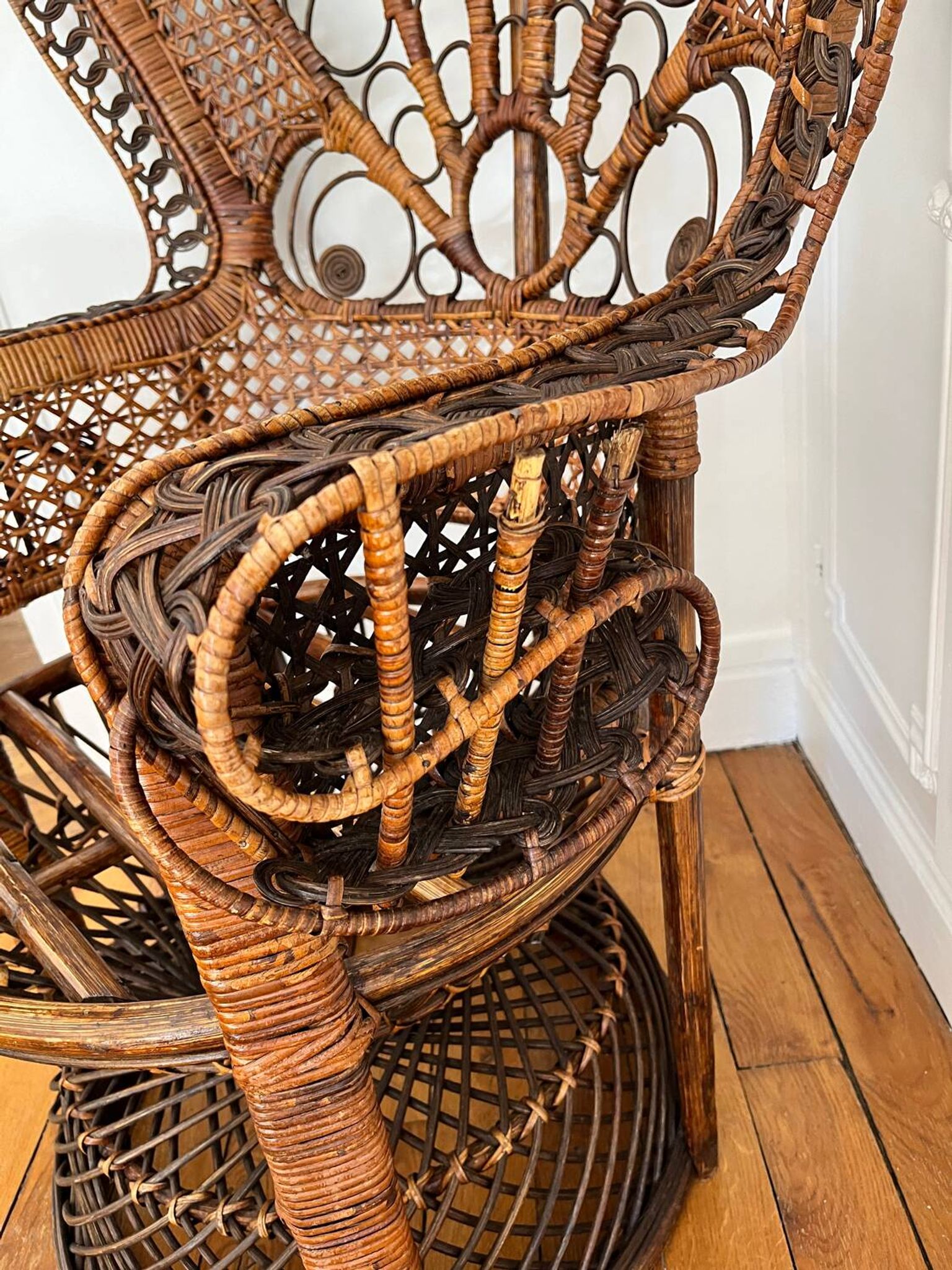 “Emmanuelle” rattan armchair, 1970