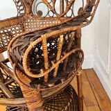 “Emmanuelle” rattan armchair, 1970