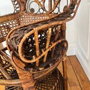 “Emmanuelle” rattan armchair, 1970