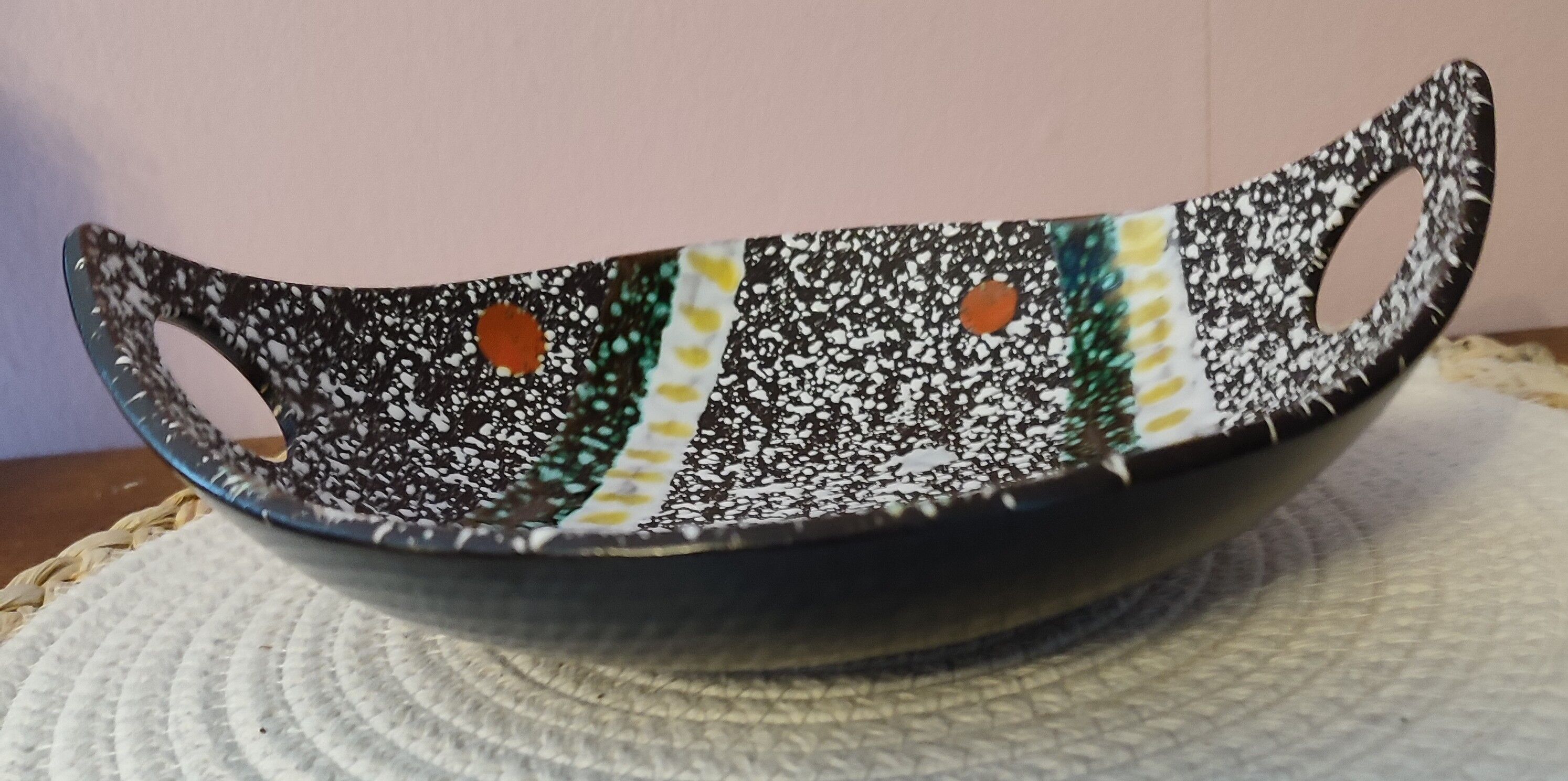 vintage ceramic dish W Germany