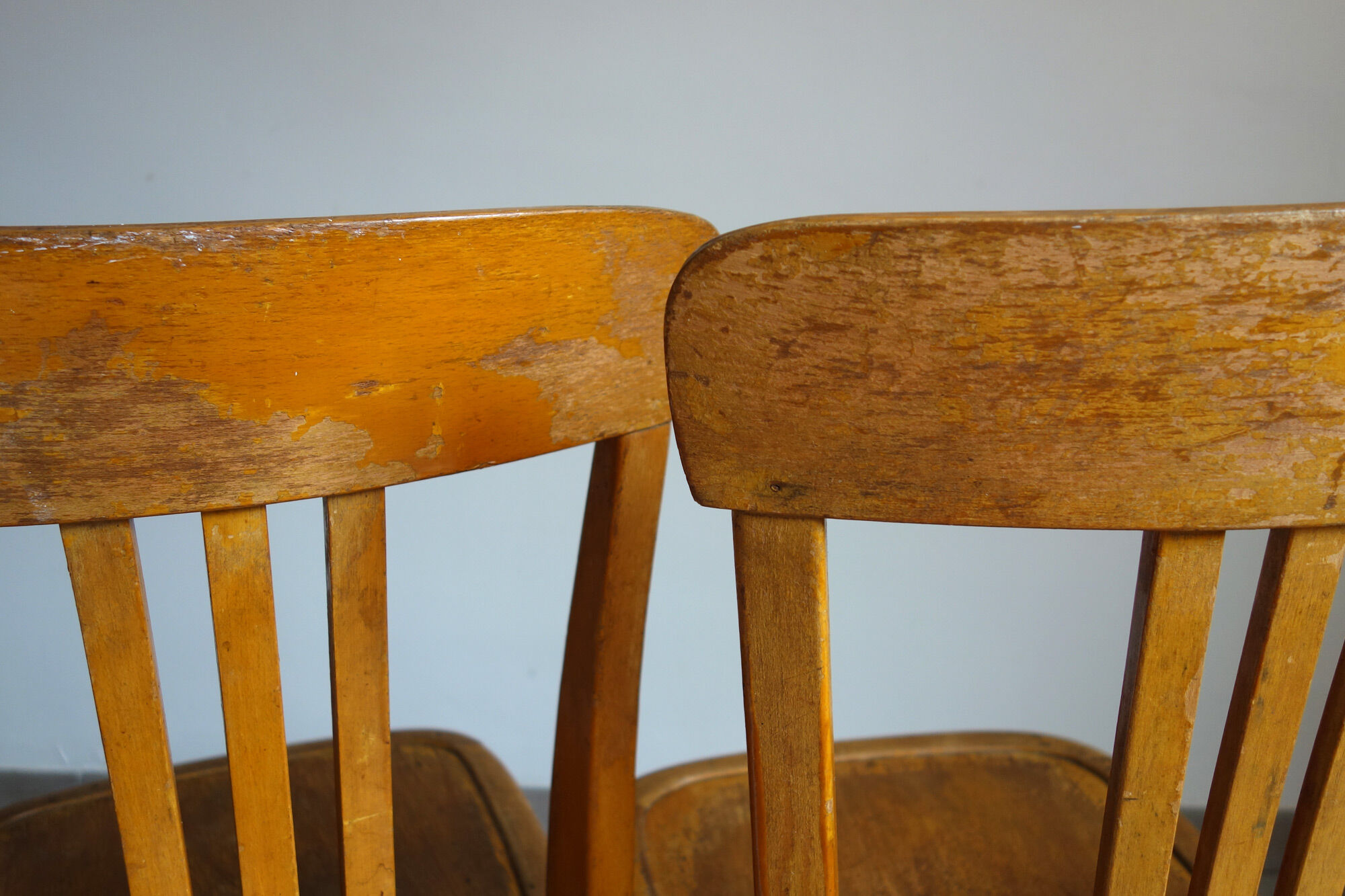 Pair of bistro chairs Stella 50s