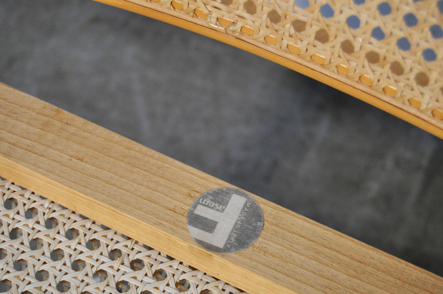 Six Cesca tubular frame cantilever dining chairs by Fasem, Italy 1999