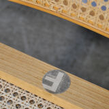 Six Cesca tubular frame cantilever dining chairs by Fasem, Italy 1999