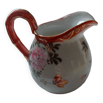 Old kutani style porcelain milk pot