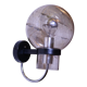 Minimalist wall lamp by Limburg in blown glass, 1970