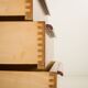 Danish  mid century teak  bureau with a hidden vanity by Ølholm Møbelfabrik