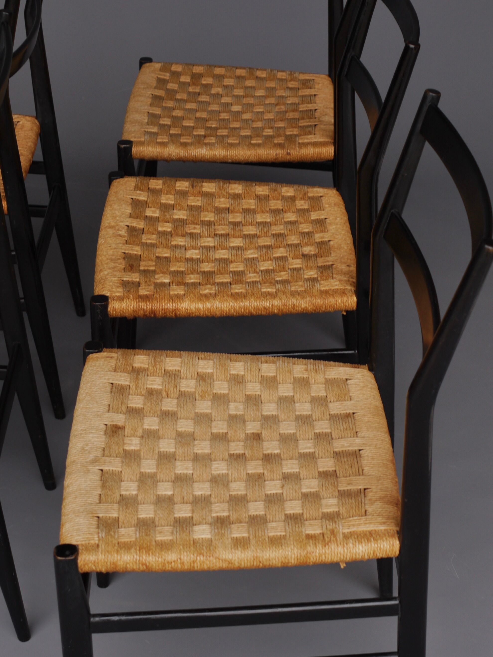 Leggera chairs by Gio Ponti for Figli di Amedeo, Cassina. 1950