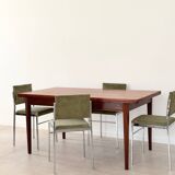 Table à manger vintage teck scandinave